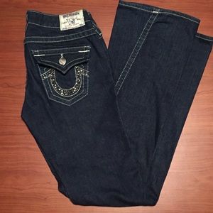True Religion Jeans w/ Rhinestones